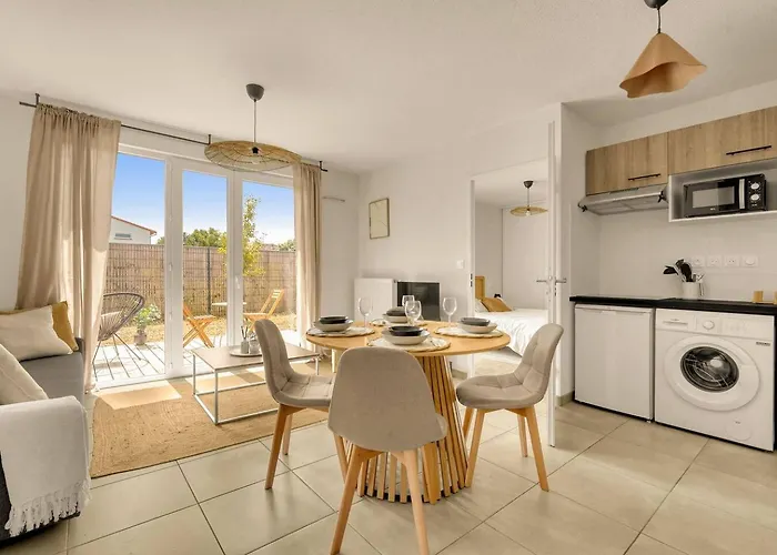 T2 Lumineux Avec Terrasse & Parking Souterrain Toulouse