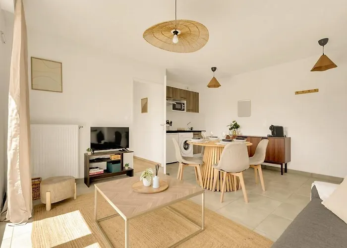 T2 Lumineux Avec Terrasse & Parking Souterrain